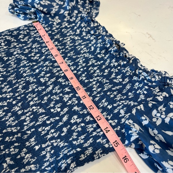 Lauren Ralph Lauren Floral Print Peplum Blouse - Picture 7 of 8